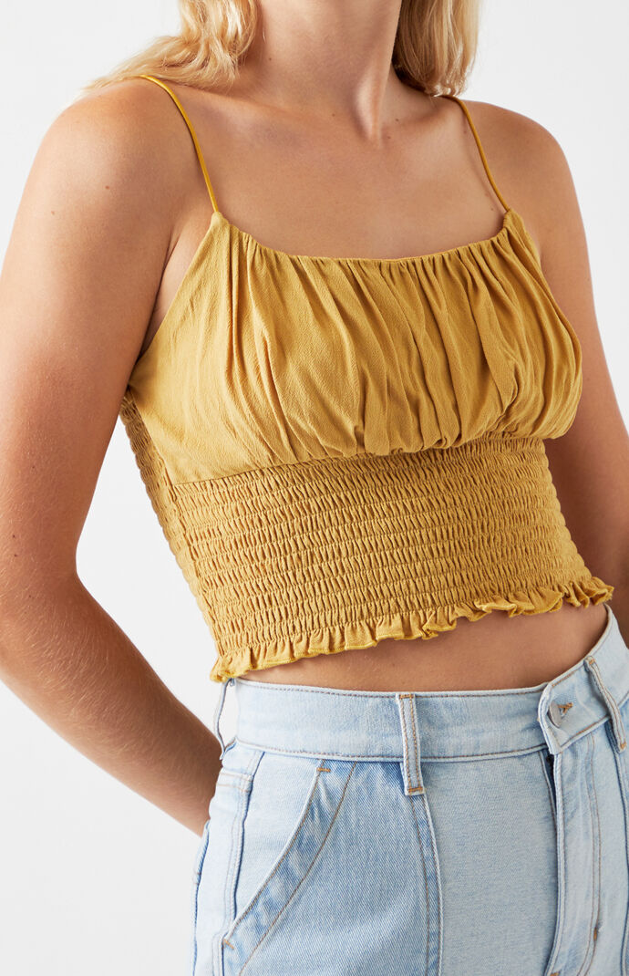 Smocked Bodice Cami Top