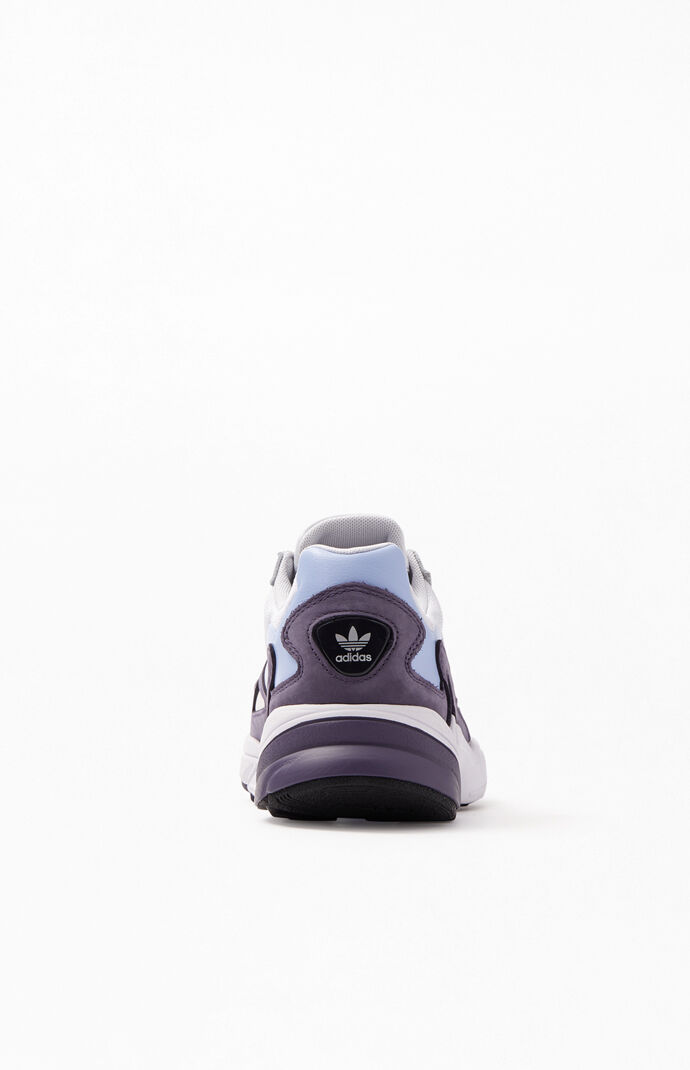 Women's Purple & White Falcon Sneakers