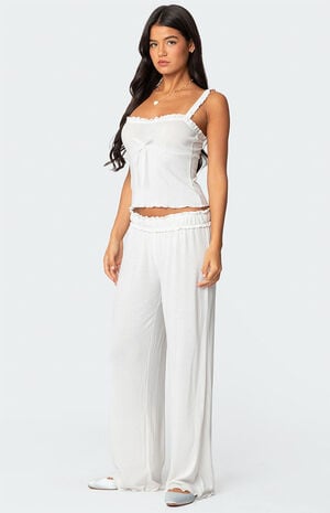 Sylvia Pointelle Tank Top image number 4