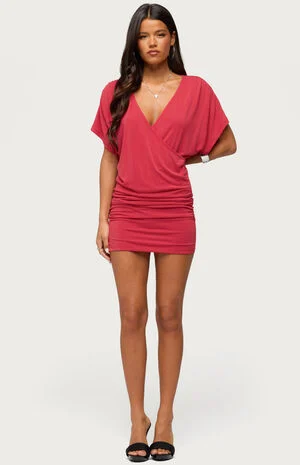 Yaara Wrap Mini Dress image number 1