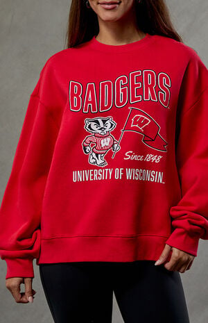 Wisconsin Badgers Crew Neck Sweatshirt image number 2