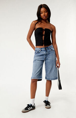 Kurt Baggy Denim Shorts image number 1