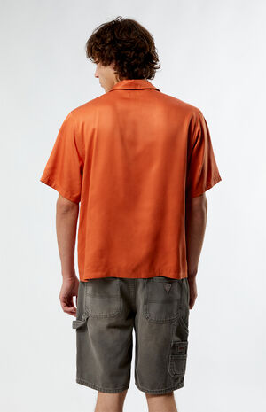Mango Oversized Camp Shirt image number 4