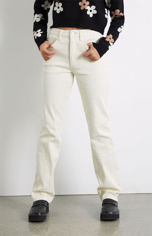 Ivory Coated Icon Jeans image number 2