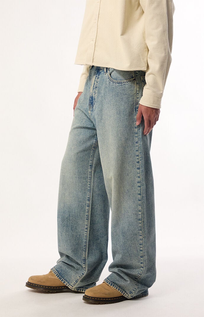 Pacsun Blake Extreme Baggy Jeans Medium Blue