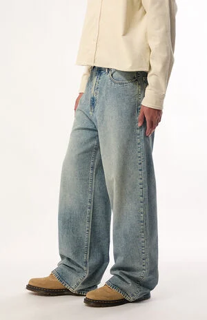 Blake Extreme Baggy Jeans Medium Blue image number 3