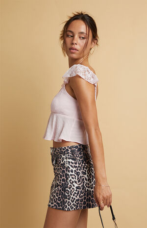 Lace Babydoll Top image number 2