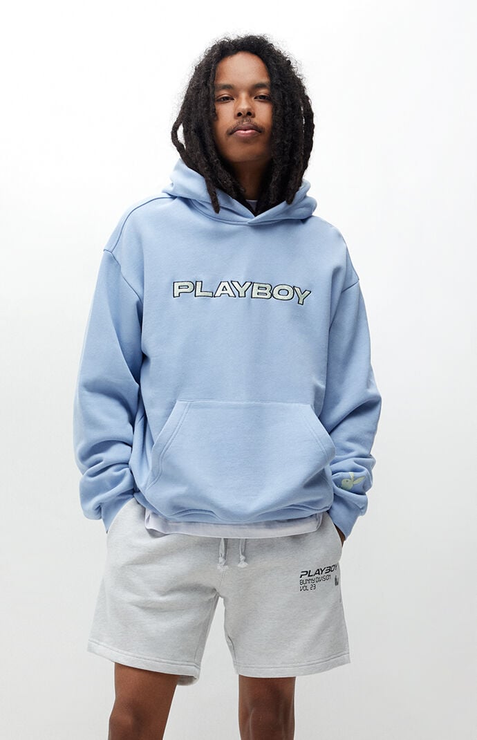 Playboy light blue 2025 hoodie