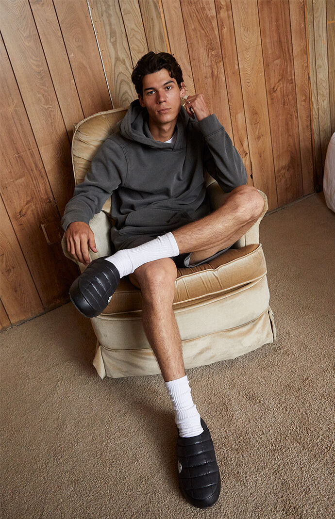 PacSun Black Vintage Wash Hoodie PacSun
