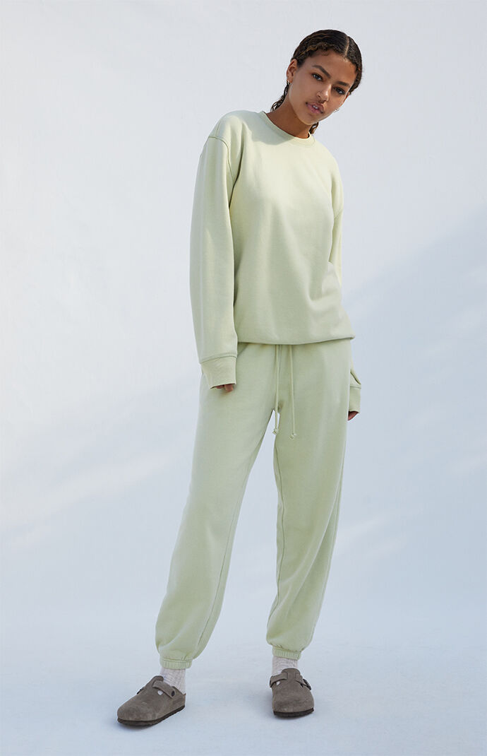 Pacsun green on sale sweatpants
