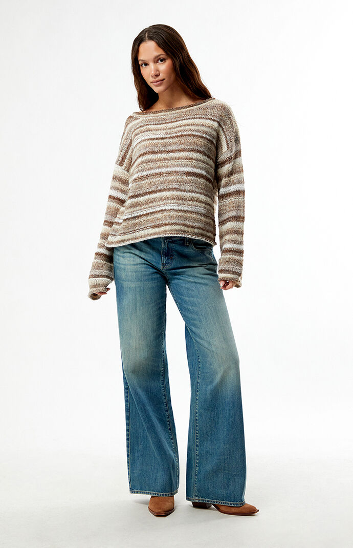 Rhythm Sand Baklava Knit Sweater