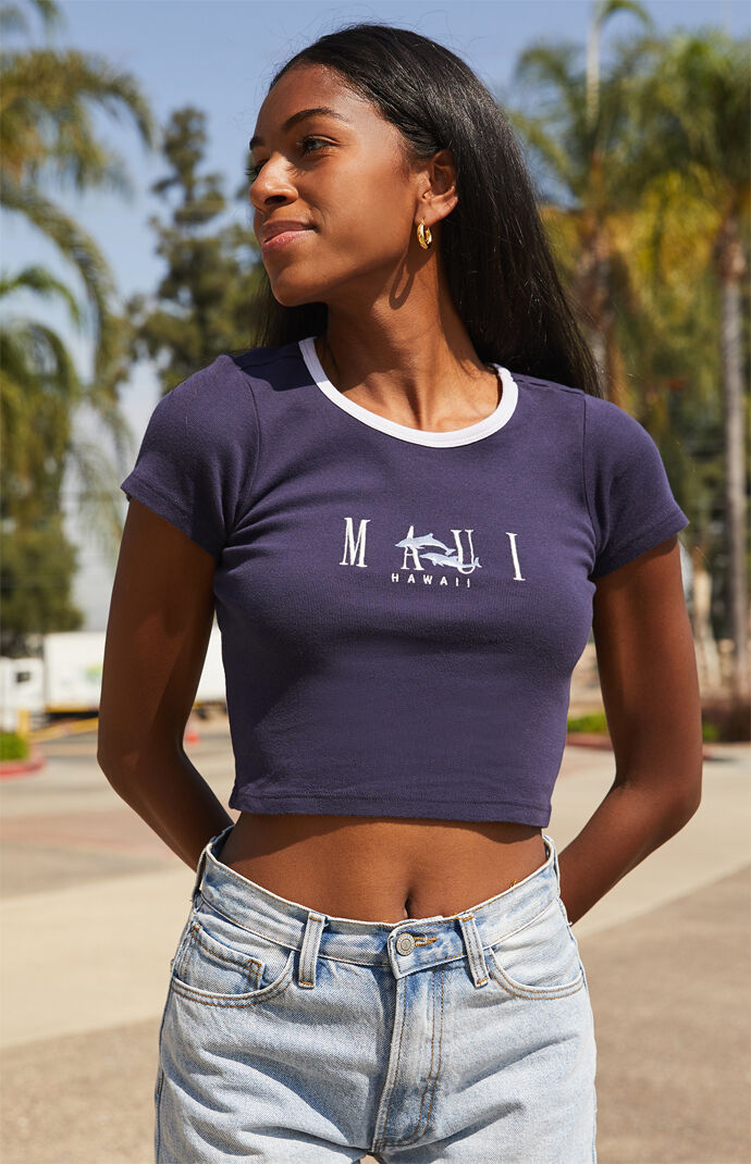 Navy Maui T-Shirt