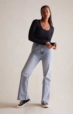 Seamless Cropped Long Sleeve T-Shirt image number 6