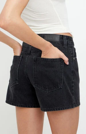 Sophie Jean Mom Shorts Black image number 2