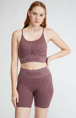 Plum Formknit Seamless Shorts image number 1
