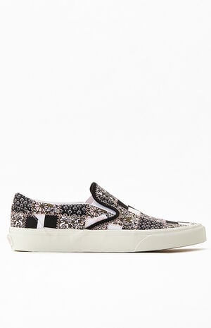 Patchwork Classic Slip-On Shoes image number 2