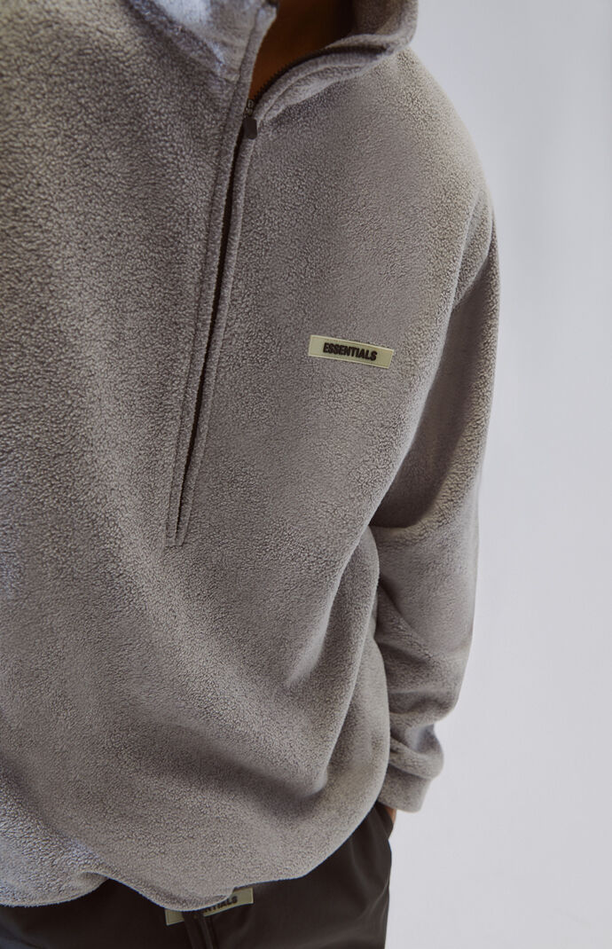 Fear Of God – FOG Essentials Polar Fleece Half Zipper Pullover at