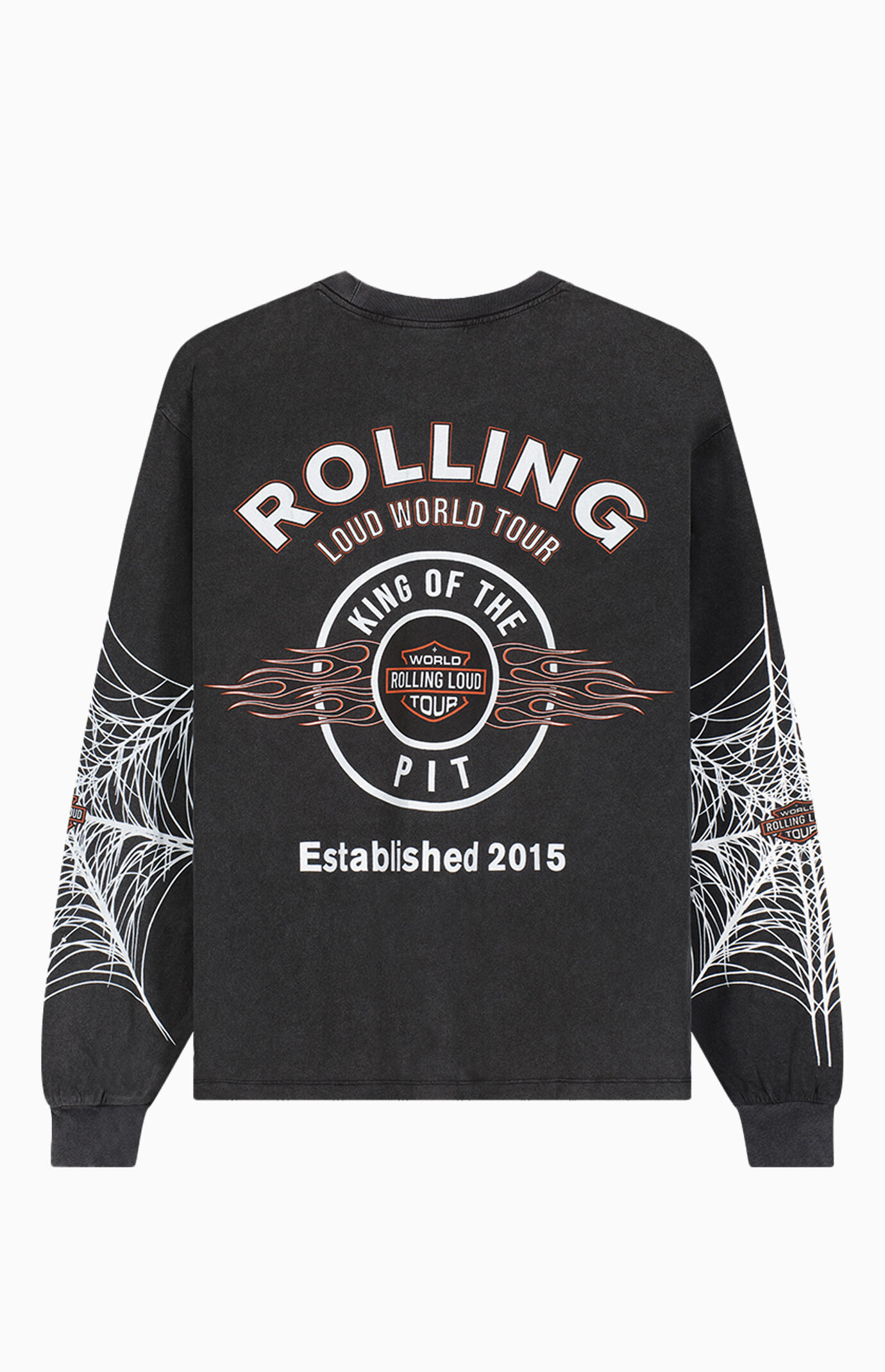 Rolling Loud Rhinestone Long Sleeve T-Shirt