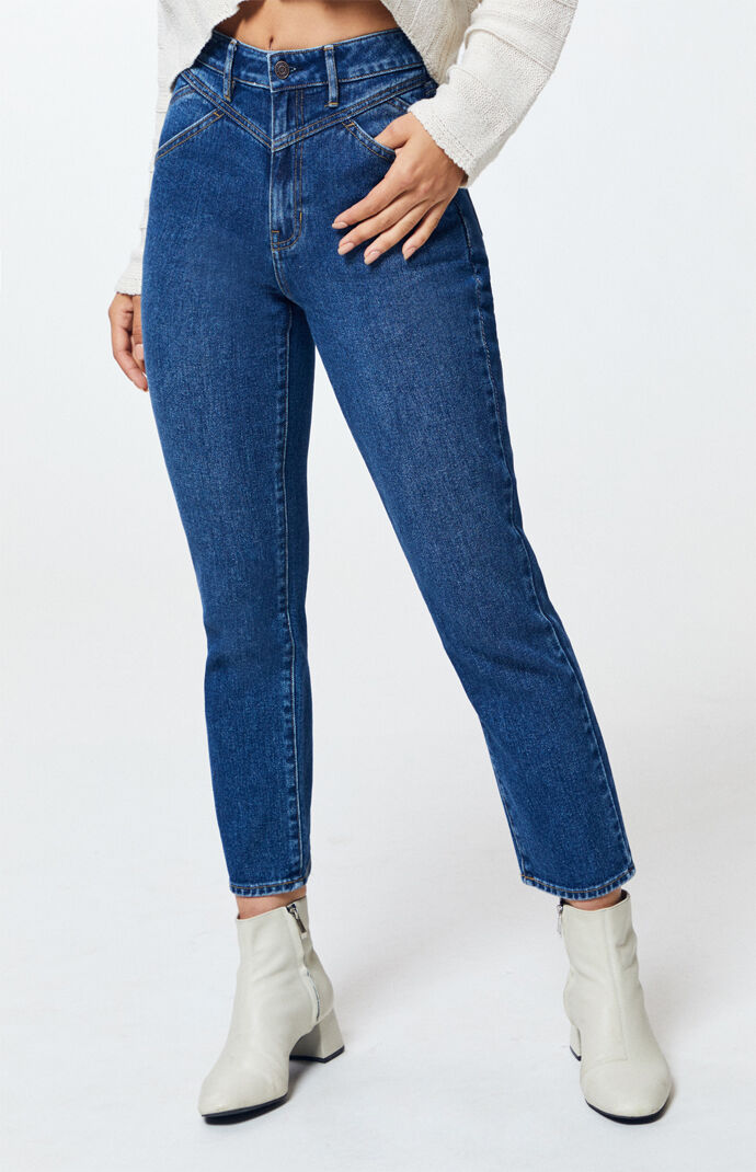 pacsun favorite blue mom jeans