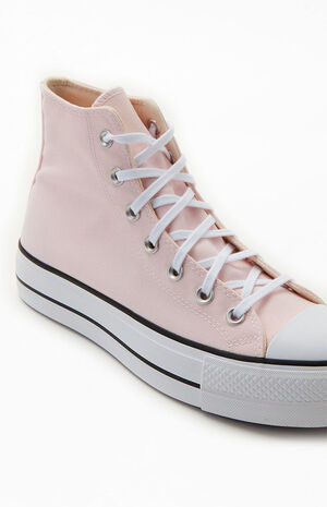 Pink Chuck Taylor All Star Lift High Top Sneakers image number 6