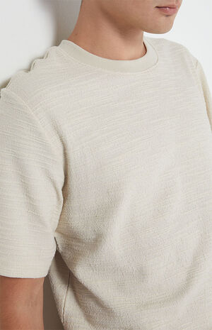 Cream Scout Texture T-Shirt image number 2