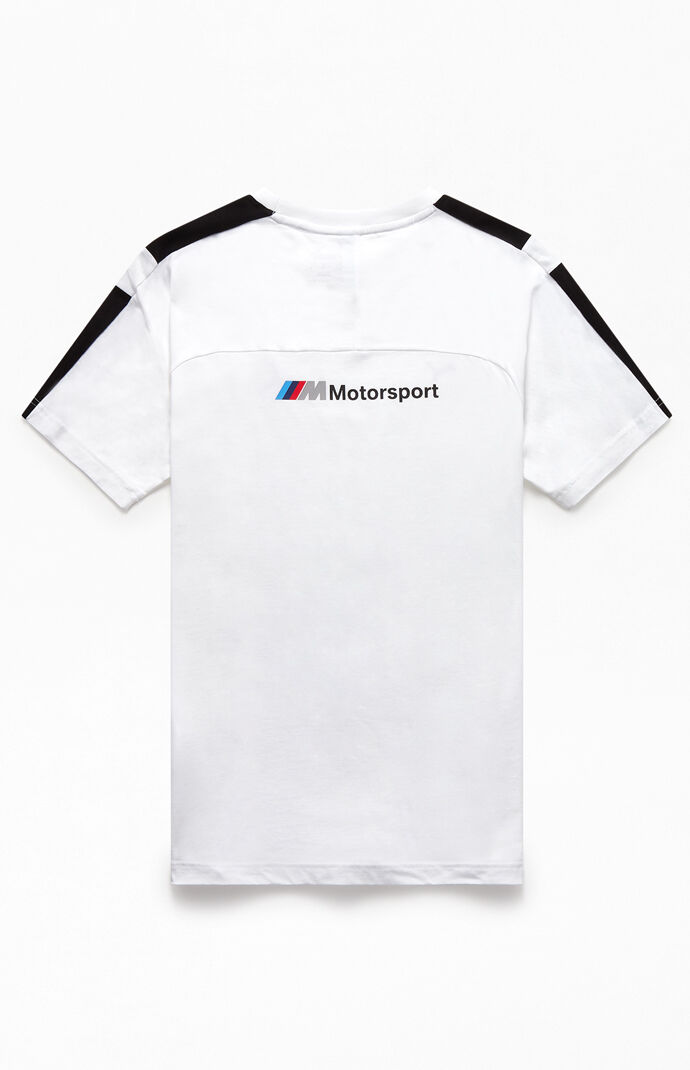 White BMW Motorsport Logo T-Shirt