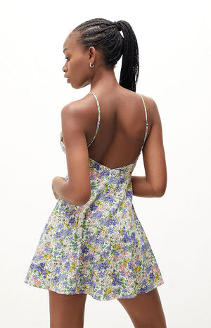 Cutout Bodice Mini Dress image number 4