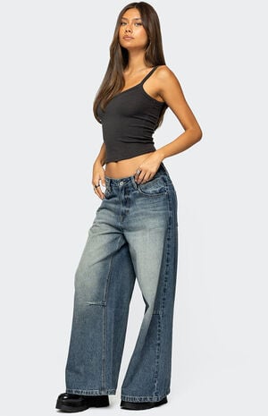 Aspyn V Neck Ribbed Tank Top image number 4