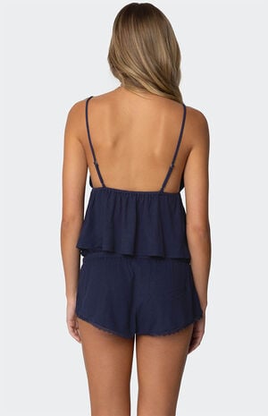 Dream Babydoll Waffle Tank Top image number 5