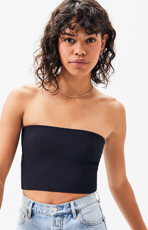 La Hearts Sweater Tube Top Pacsun Pacsun