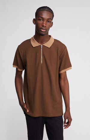 Zip Polo Shirt image number 1