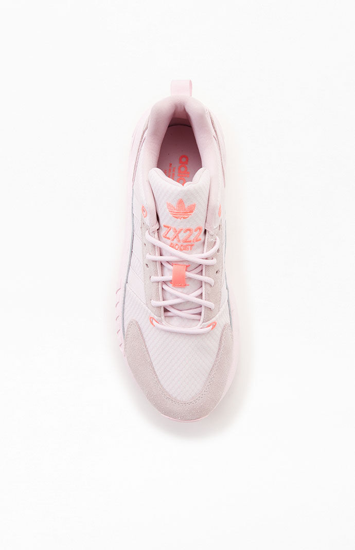 Pink♡Rose adidas Women's Pink Eco ZX 22 Boost Sneakers | PacSun