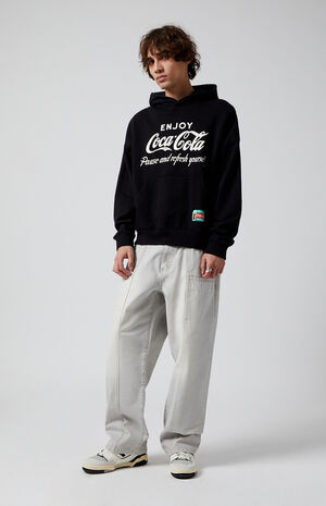 Gray Baggy Paneled Baggy Pants image number 2
