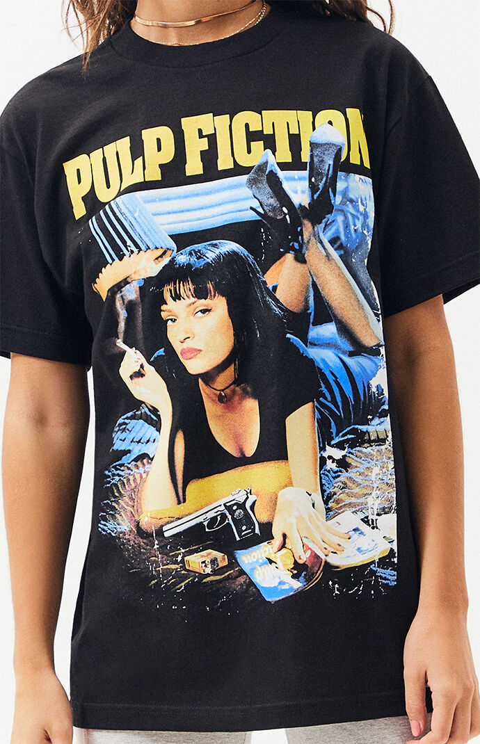 Retro Gold Pulp Fiction T Shirt Pacsun