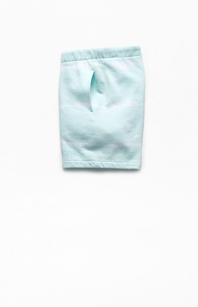 Tie-Dyed Sport Logo Shorts