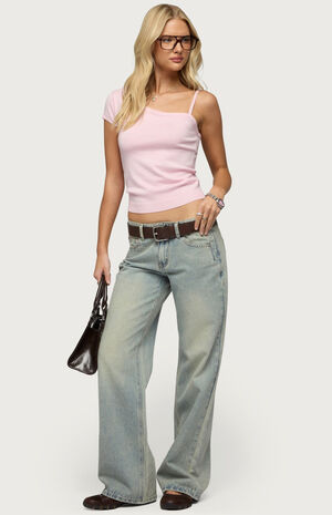 Holly Low Rise Straight Leg Jeans image number 5