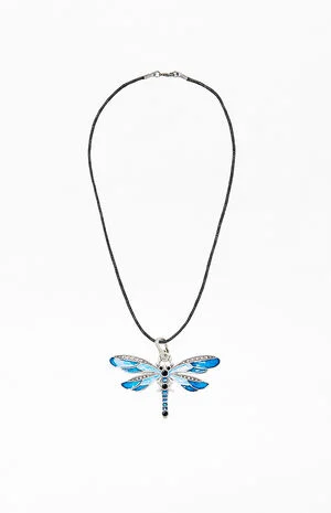 Dragonfly Pendant Necklace image number 1