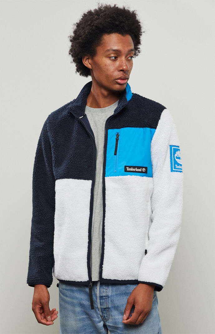 Outdoor Sherpa Fleece Zip-Up Jacket