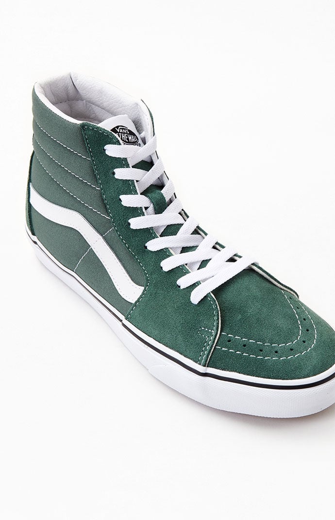 Vans hi green sales