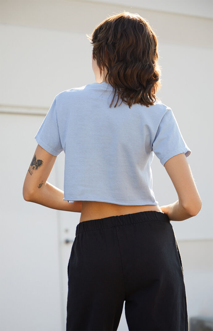 Malibu Raw Cropped T-Shirt