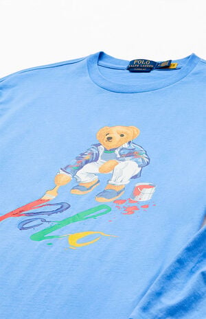 Classic Fit Polo Bear Jersey Long Sleeve T-Shirt image number 2