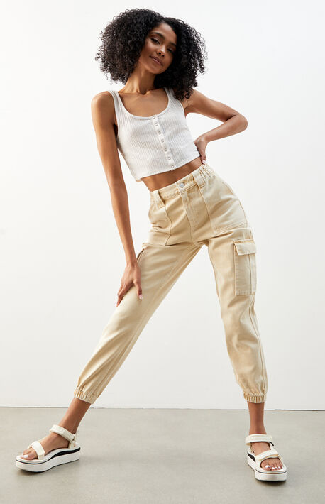 Eco Kelly Snap Front Tank Top