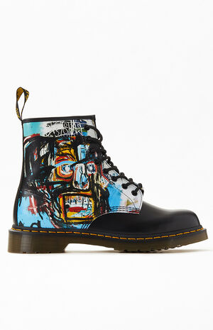1460 Basquiat Leather Lace Up Boots 1460 Basquiat Leather Lace Up Boots image number null