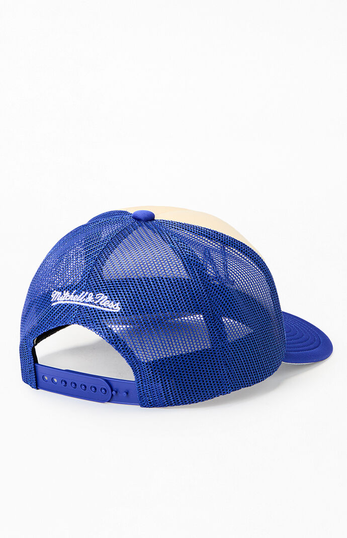 Mitchell & Ness LA Dodgers Vintage Block Trucker Hat