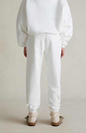 Kids Cloud White Classic Sweatpants image number 6