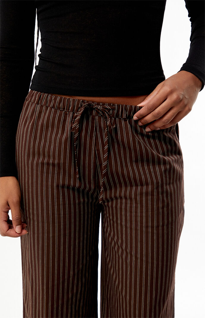 Daisy Street Striped Neve Baggy Trousers