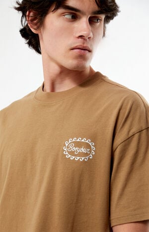 Bonjour Embroidered T-Shirt image number 2