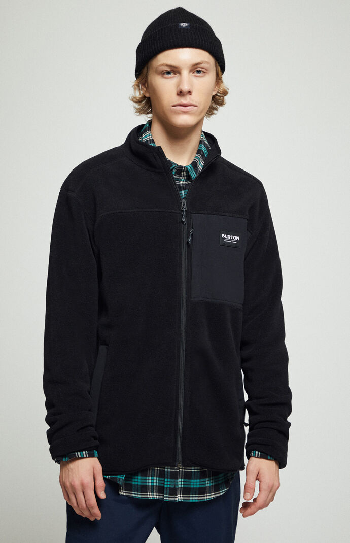 Black Hearth Polar Fleece Zip-Up