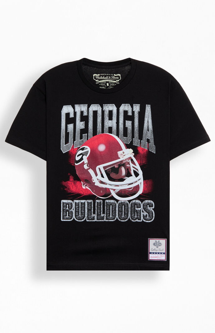 Mitchell & Ness Georgia Bulldogs Helmet T-Shirt