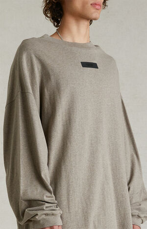 Heather Grey Long Sleeve T-Shirt image number 5